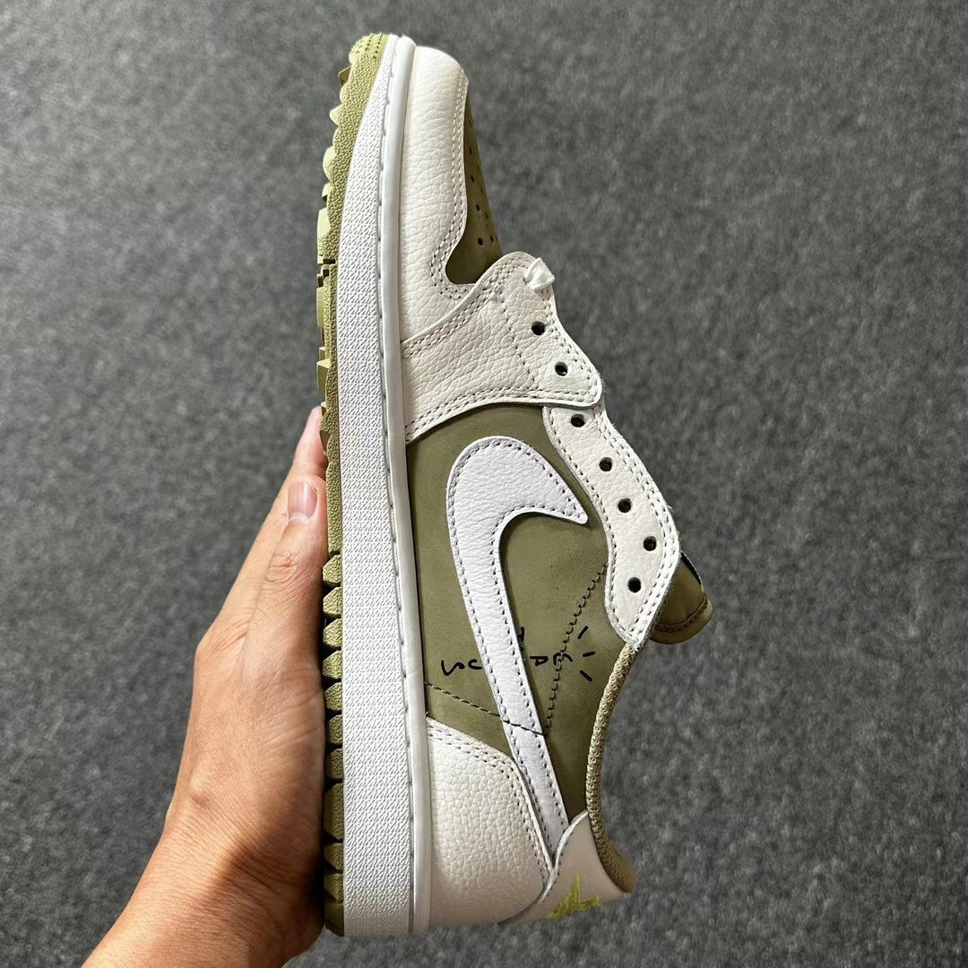 AJ 1 Low Golf x Travis Scott 'Neutral Olive'