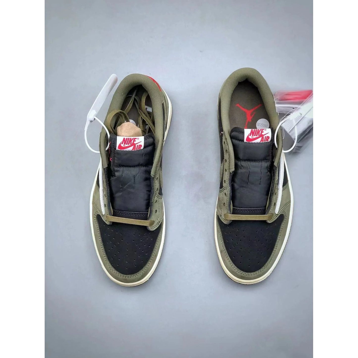 AJ 1 Low x Travis Scott 'Black Olive'