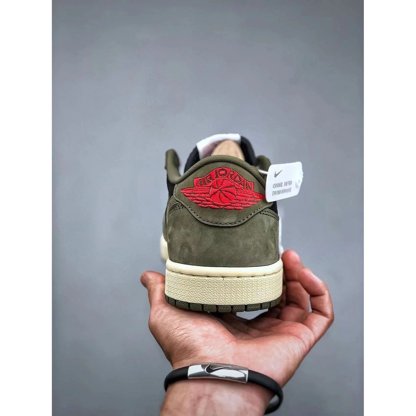 AJ 1 Low x Travis Scott 'Black Olive'