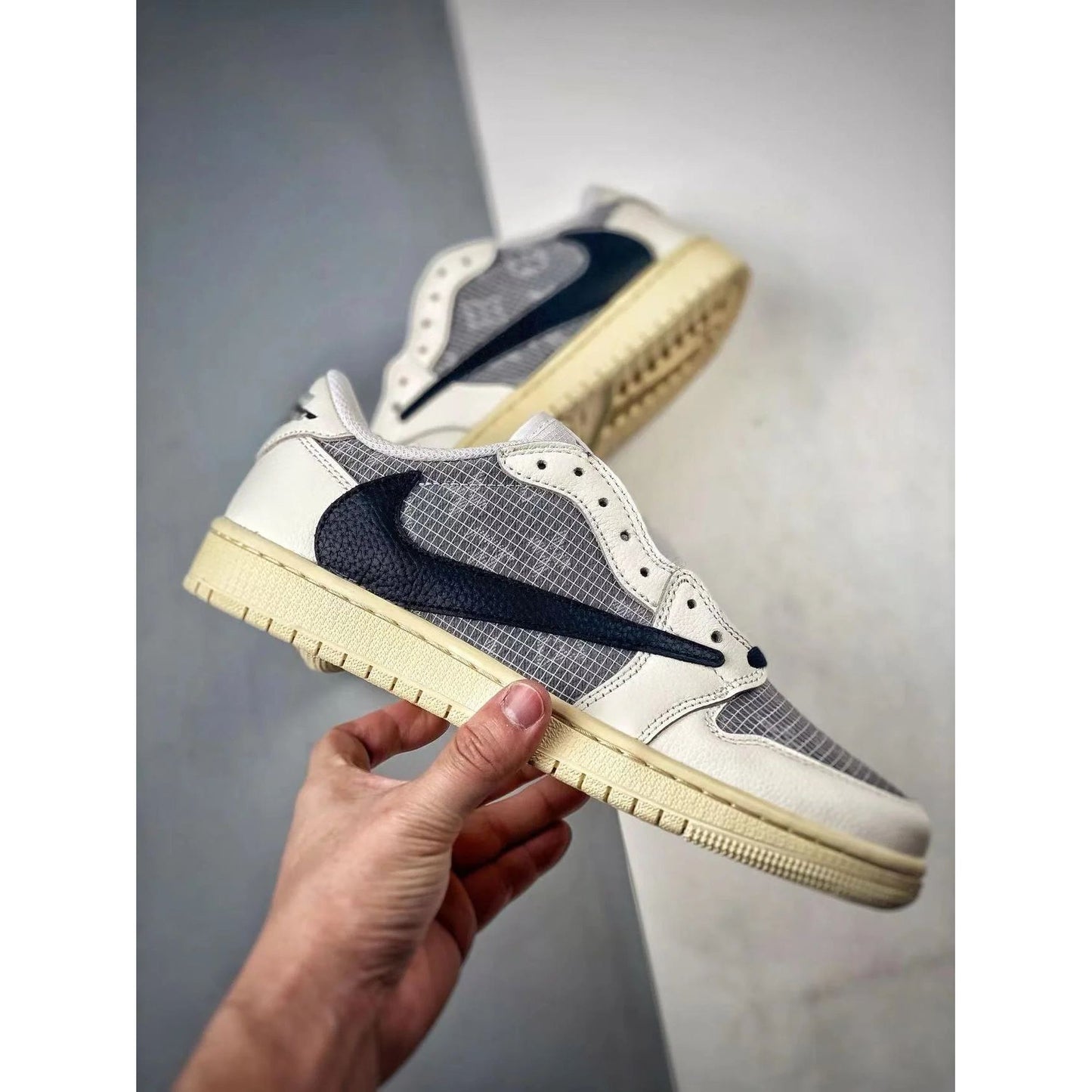 AJ 1 Low x Travis Scott x LV Customs