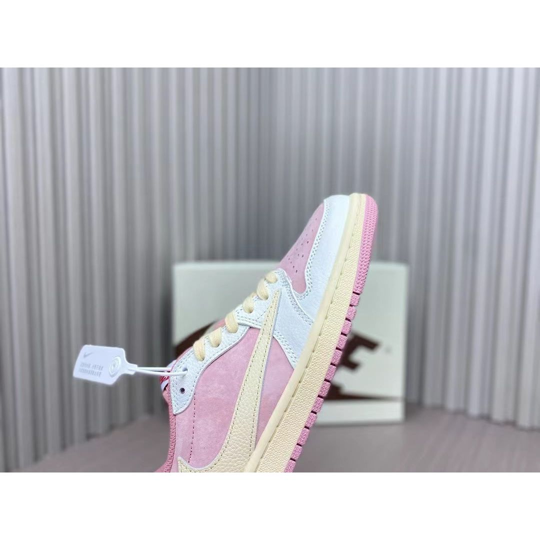 AJ 1 Low x Travis Scott 'Shy Pink'