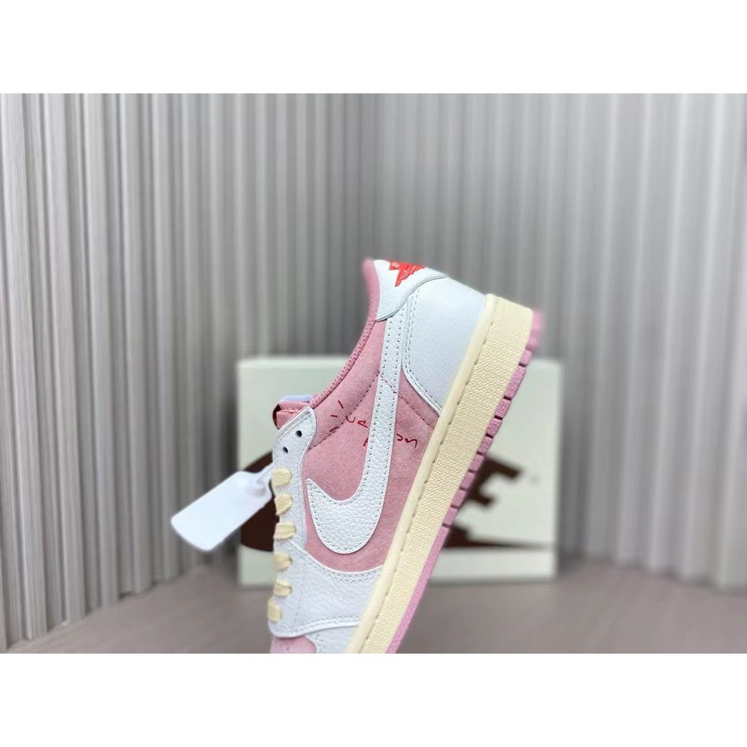 AJ 1 Low x Travis Scott 'Shy Pink'