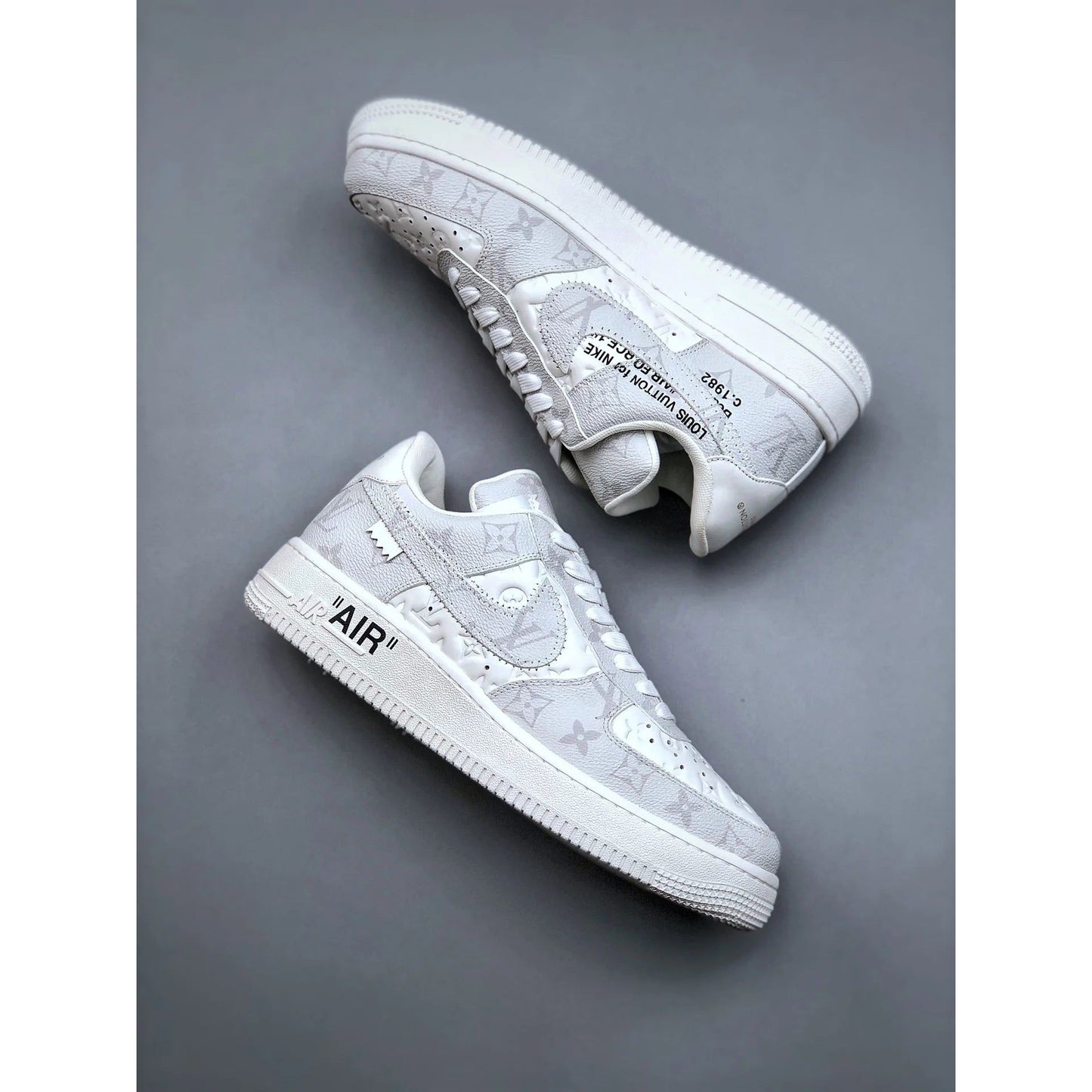 AF 1 Low x LV 'Grey' Customs
