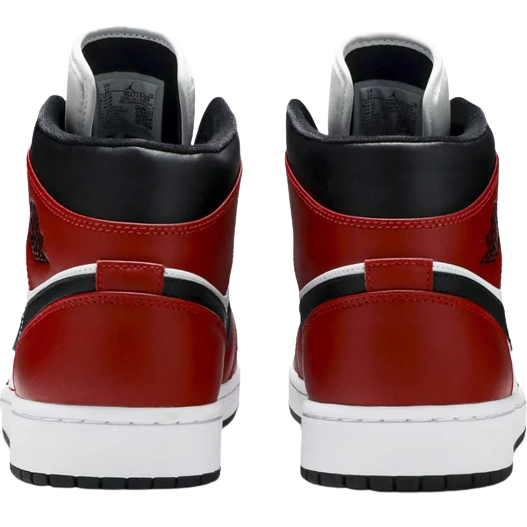 AJ 1 Mid 'Chicago Black Toe'