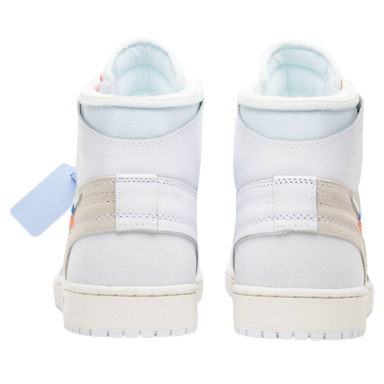 AJ 1 Retro High OG x OW 'White' 2018