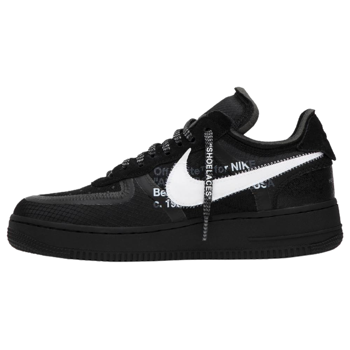 AF 1 Low x OW 'Black'