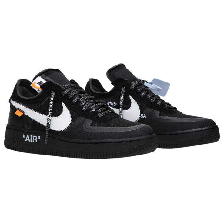 AF 1 Low x OW 'Black'