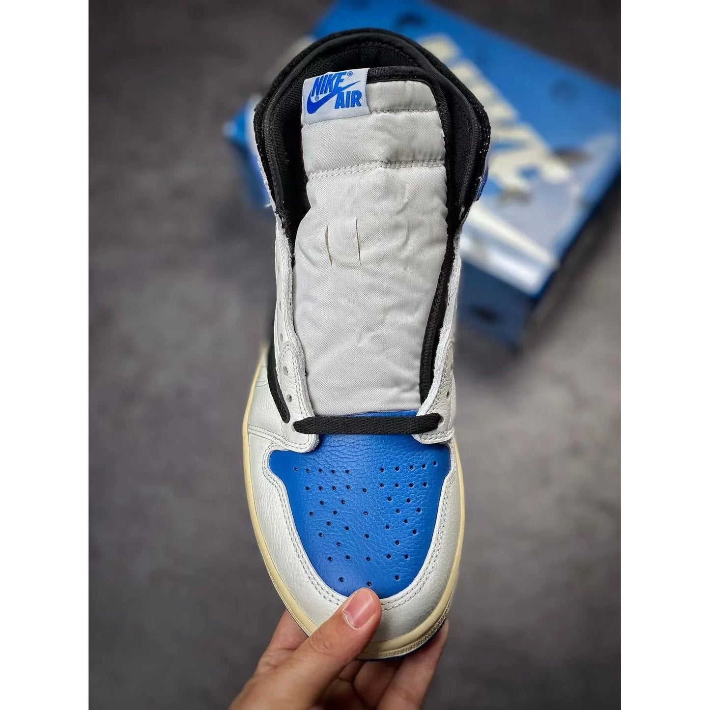 AJ 1 Retro High x Travis Scott x Fragment Design