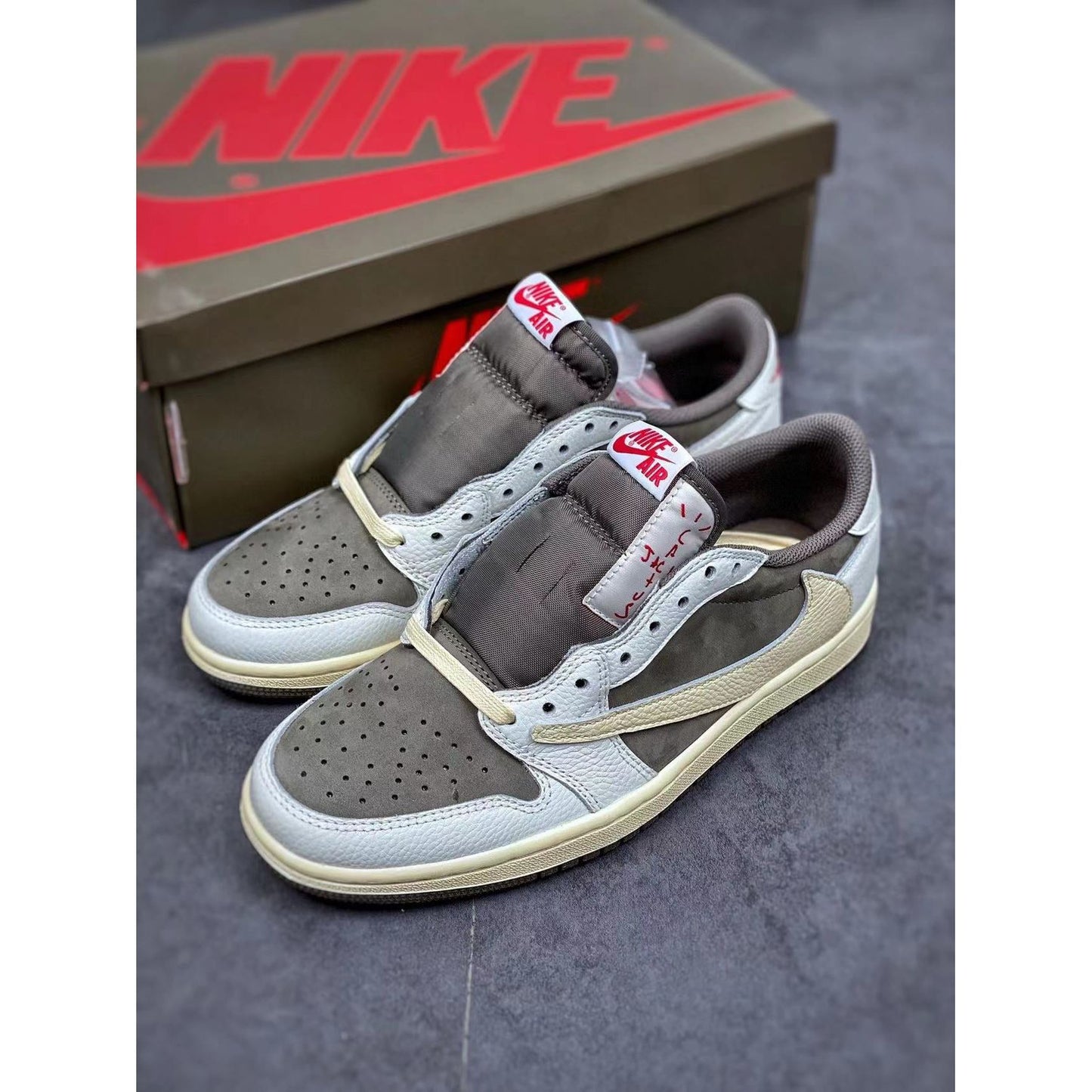 AJ 1 Low OG x Travis Scott 'Reverse Mocha'