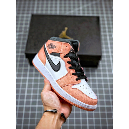 AJ 1 Mid GS 'Pink Quartz'