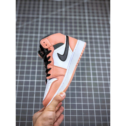 AJ 1 Mid GS 'Pink Quartz'