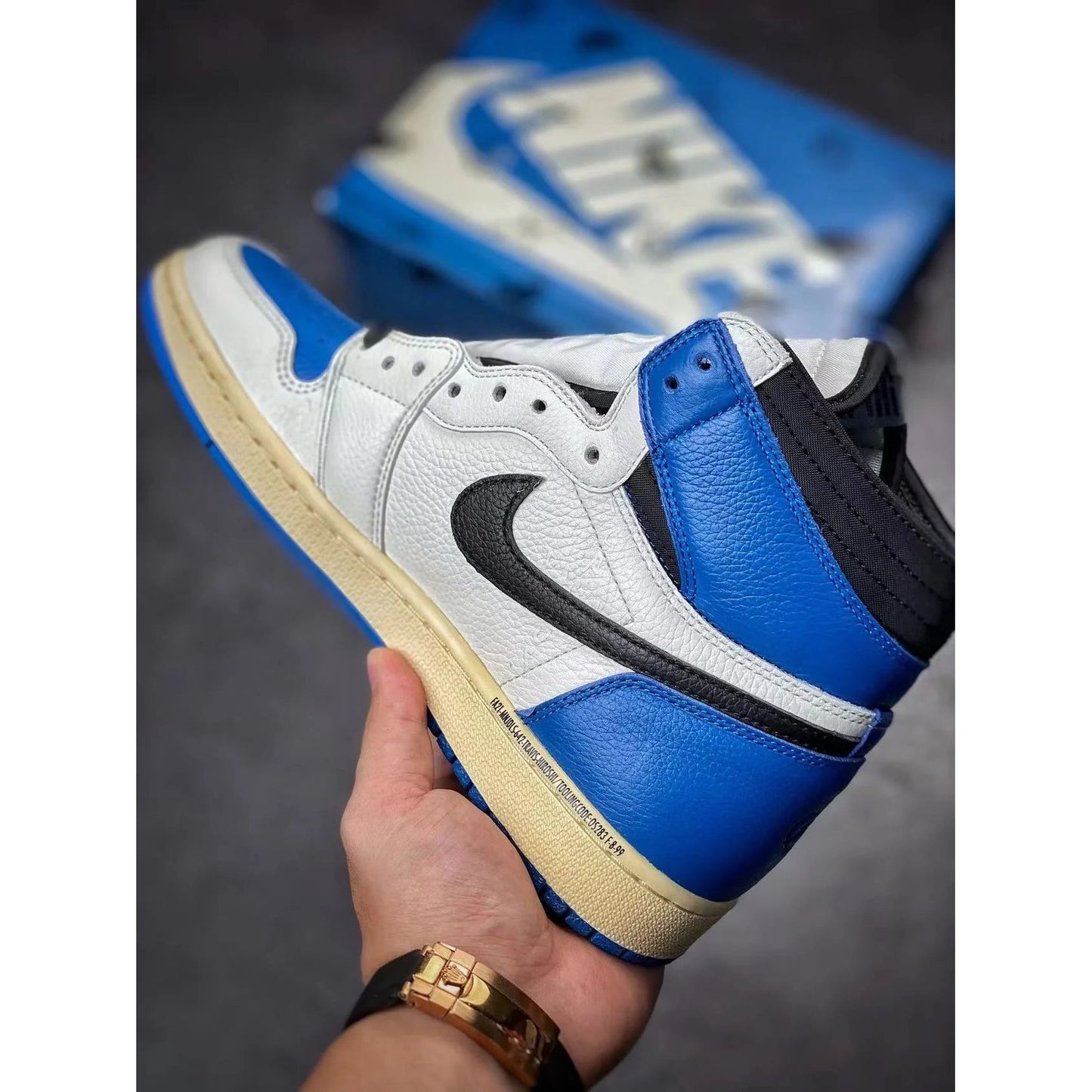 AJ 1 Retro High x Travis Scott x Fragment Design