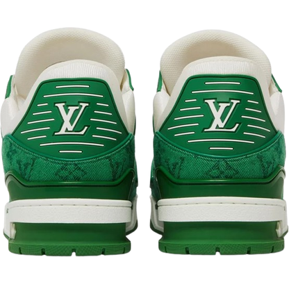 LV Trainer 'Green Monogram Denim'