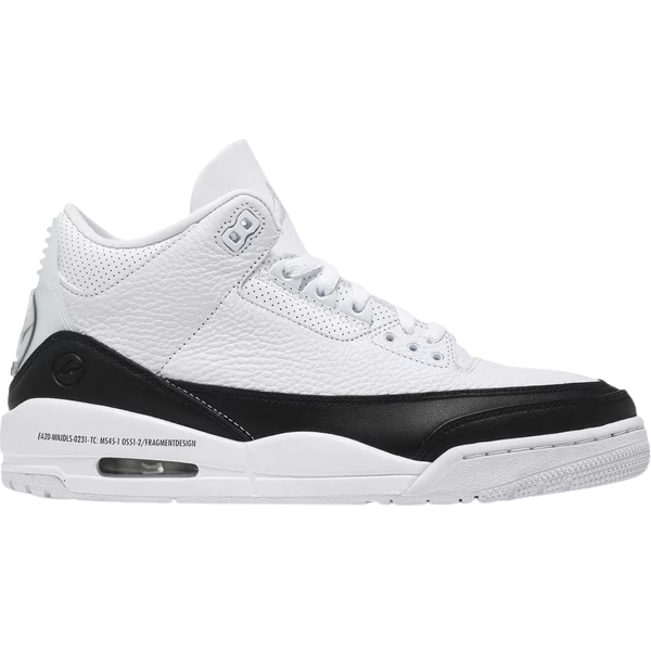 AJ 3 Retro SP x Fragment Design 'White'