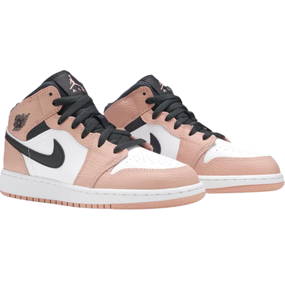 AJ 1 Mid GS 'Pink Quartz'