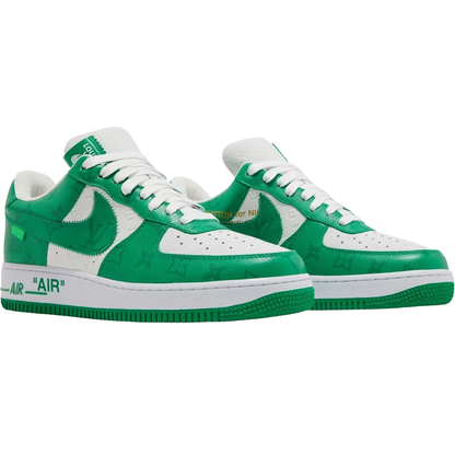 AF 1 Low x LV 'White Gym Green' Customs