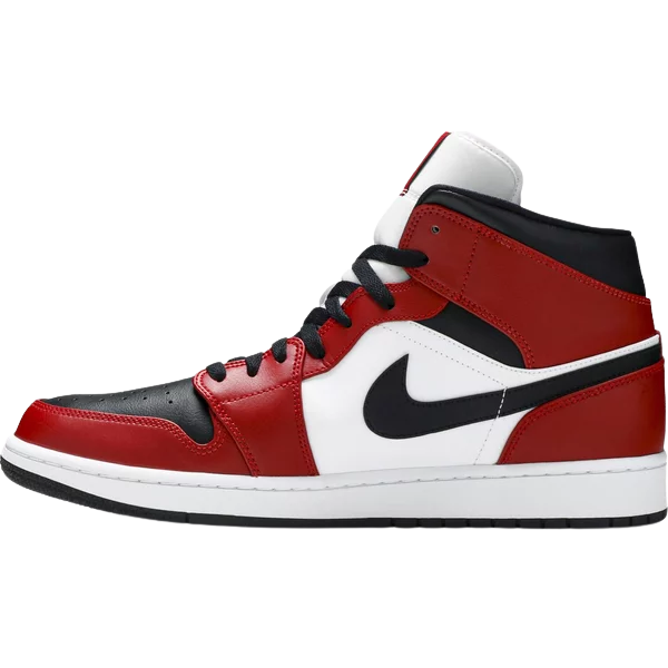 AJ 1 Mid 'Chicago Black Toe'