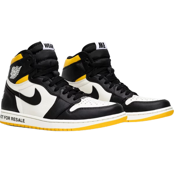 AJ 1 Retro High OG NRG 'Not For Resale' Yellow