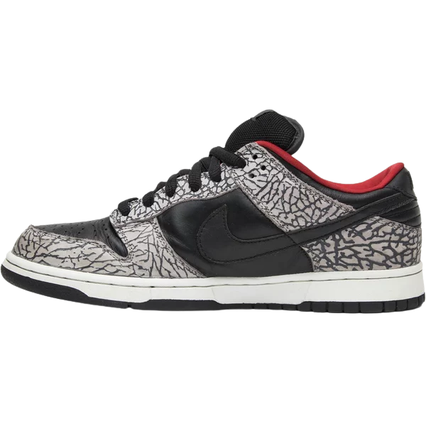 Dunk Low Pro SB x Supreme 'Black Cement'