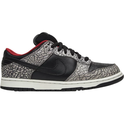 Dunk Low Pro SB x Supreme 'Black Cement'