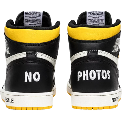 AJ 1 Retro High OG NRG 'Not For Resale' Yellow