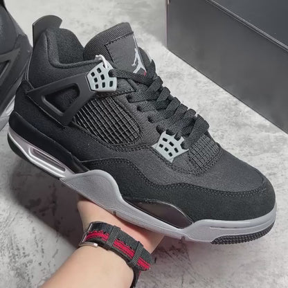 AJ 4 Retro SE 'Black Canvas'