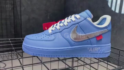 AF 1 Low x OW 'MCA' University Blue