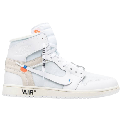 AJ 1 Retro High OG x OW 'White' 2018