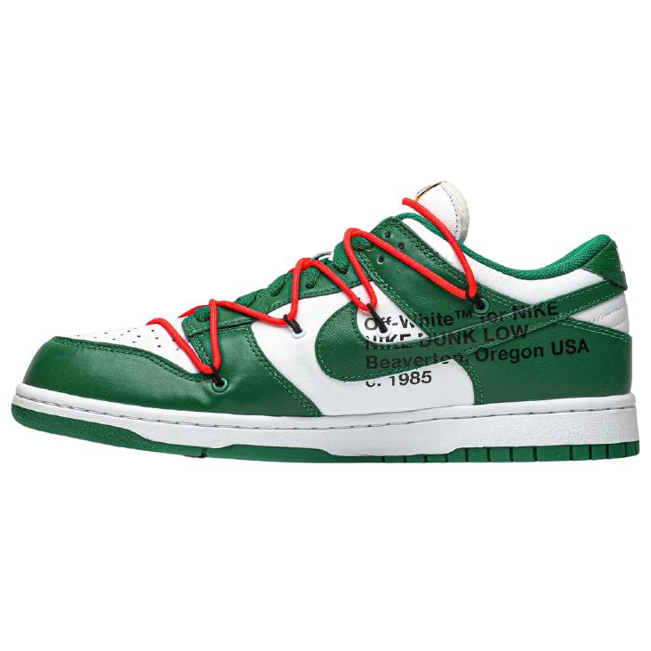 Dunk Low x OW 'Pine Green'