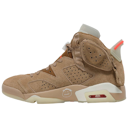 AJ 6 Retro x Travis Scott 'British Khaki'