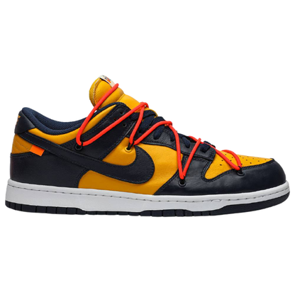 Dunk Low x OW 'University Gold'