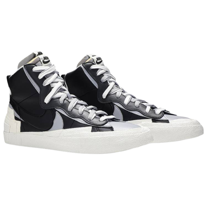 Sacai x Blazer Mid 'Black Grey'