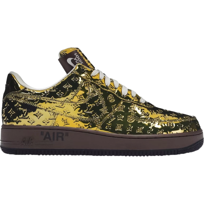 AF 1 Low x LV 'Metallic Gold' Customs